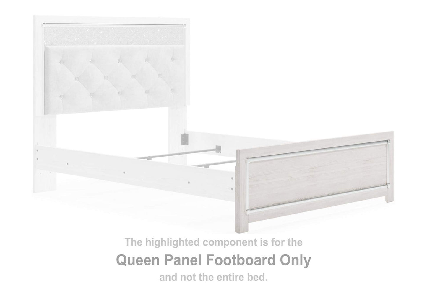 Altyra Queen Panel Bookcase Bed