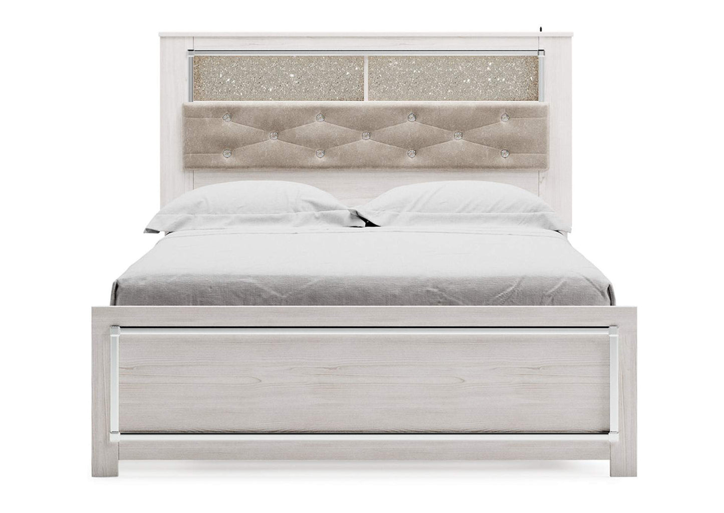 Altyra Queen Panel Bookcase Bed