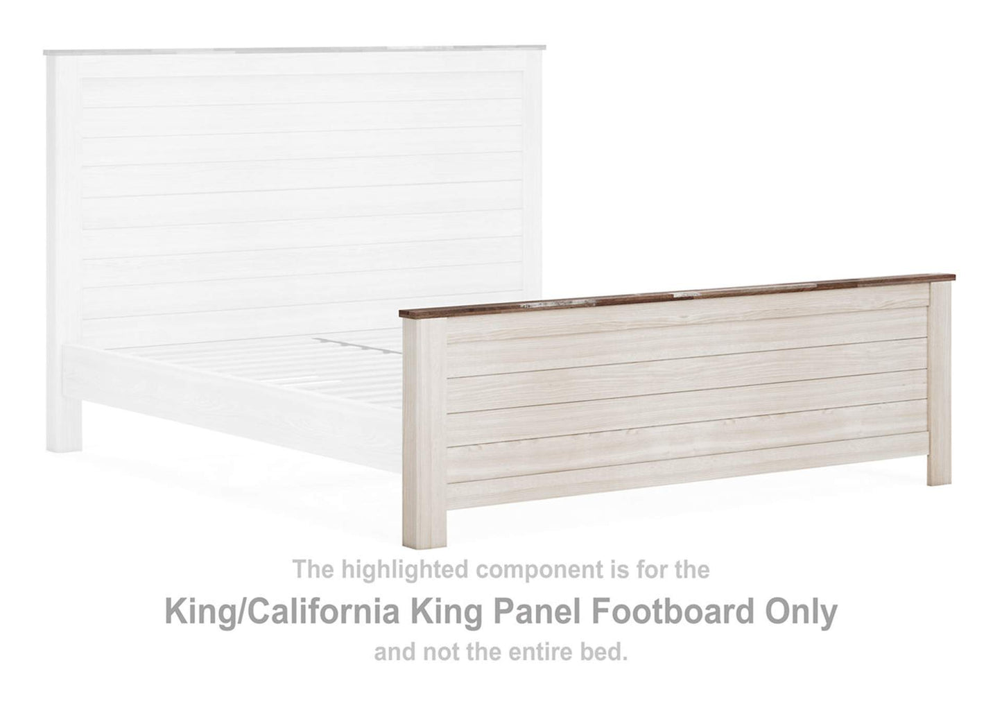 Willowton California King Panel Bed