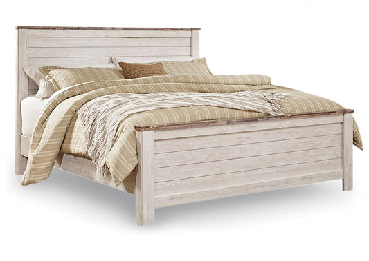 Willowton King Panel Bed