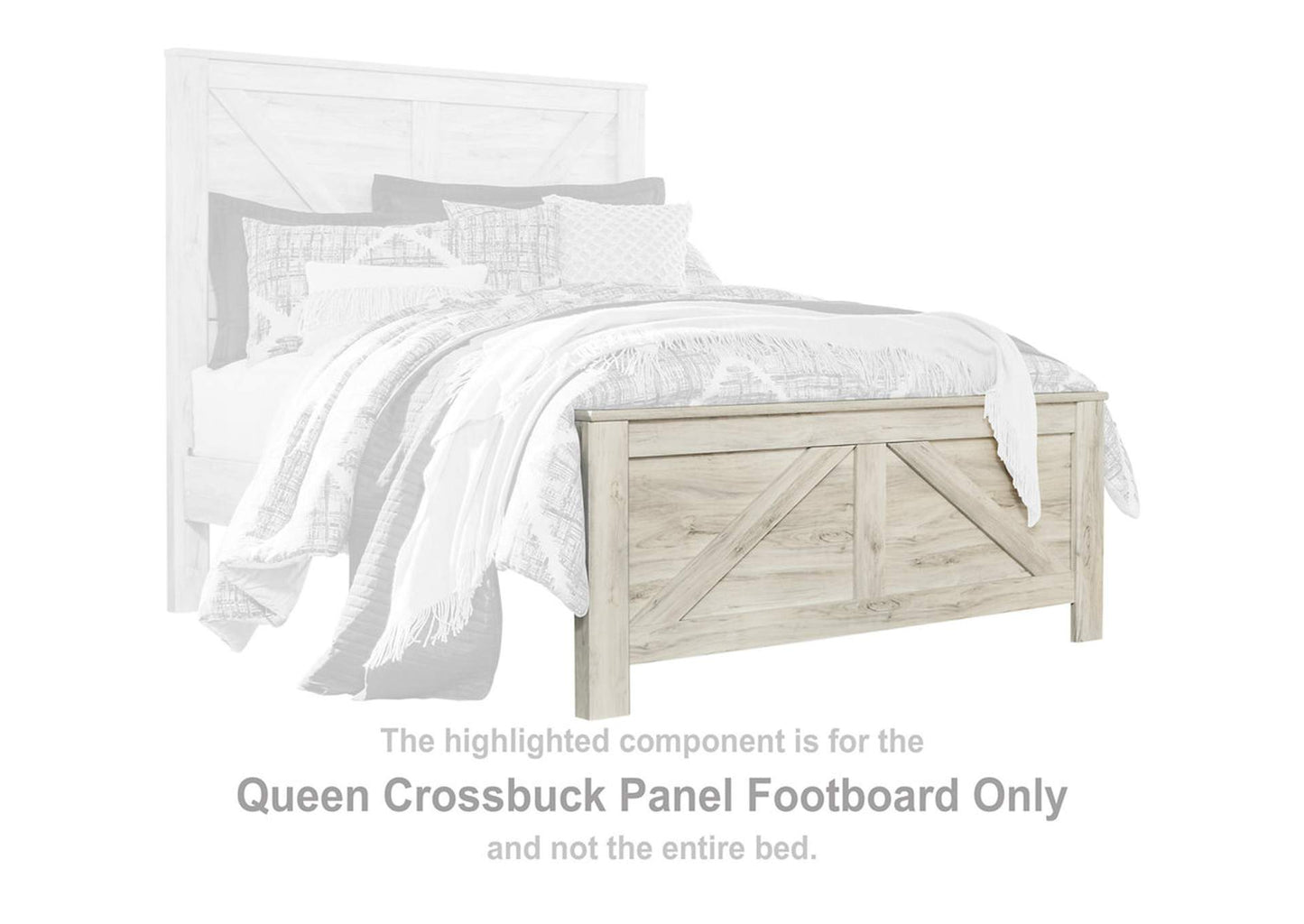 Bellaby Queen Crossbuck Panel Bed