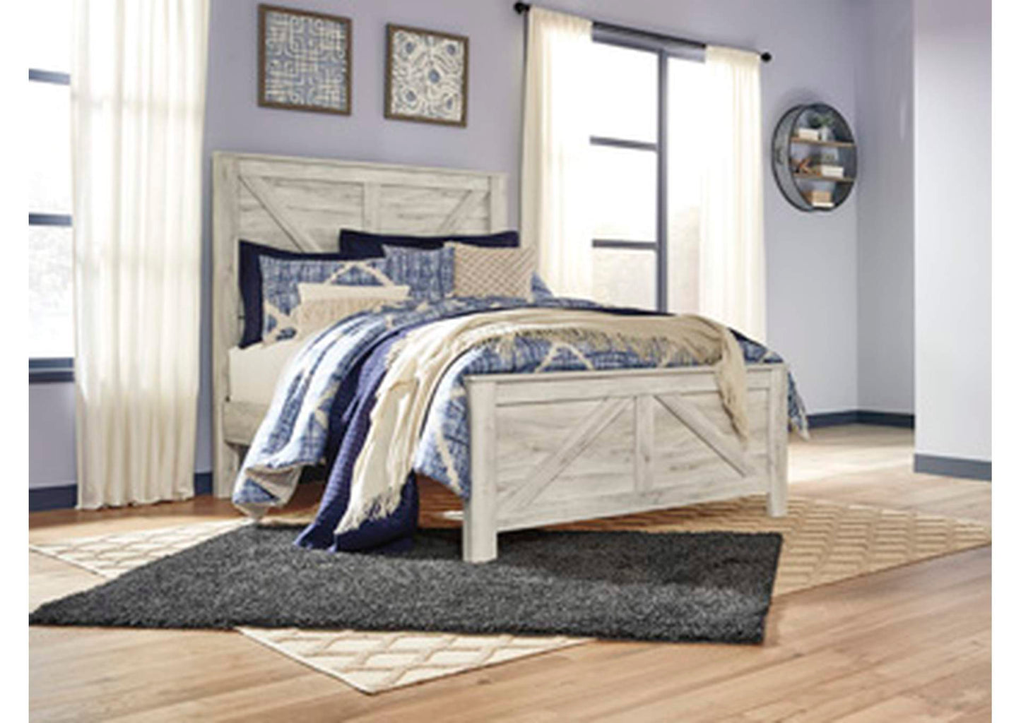 Bellaby Queen Crossbuck Panel Bed