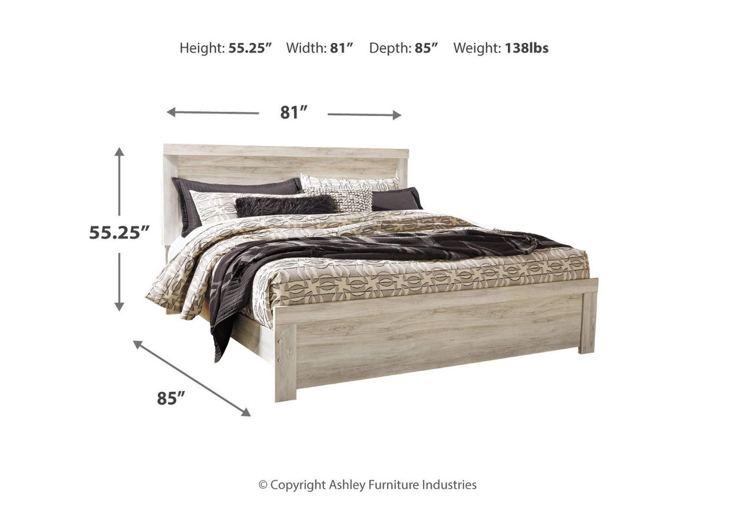 Bellaby King Panel Bed