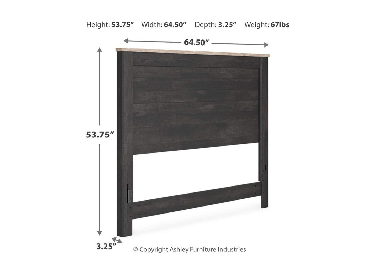 Nanforth Queen Panel Headboard