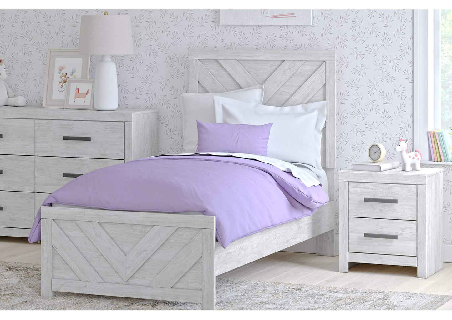 Cayboni Twin Panel Bed