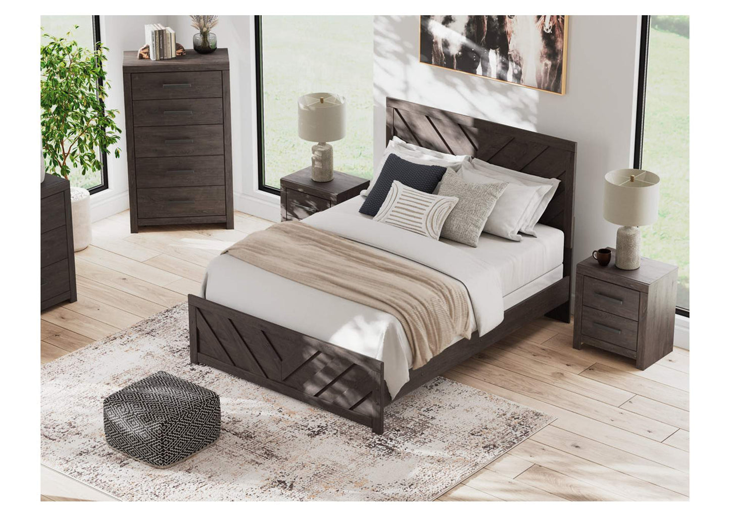 Prendonea Queen Panel Bed