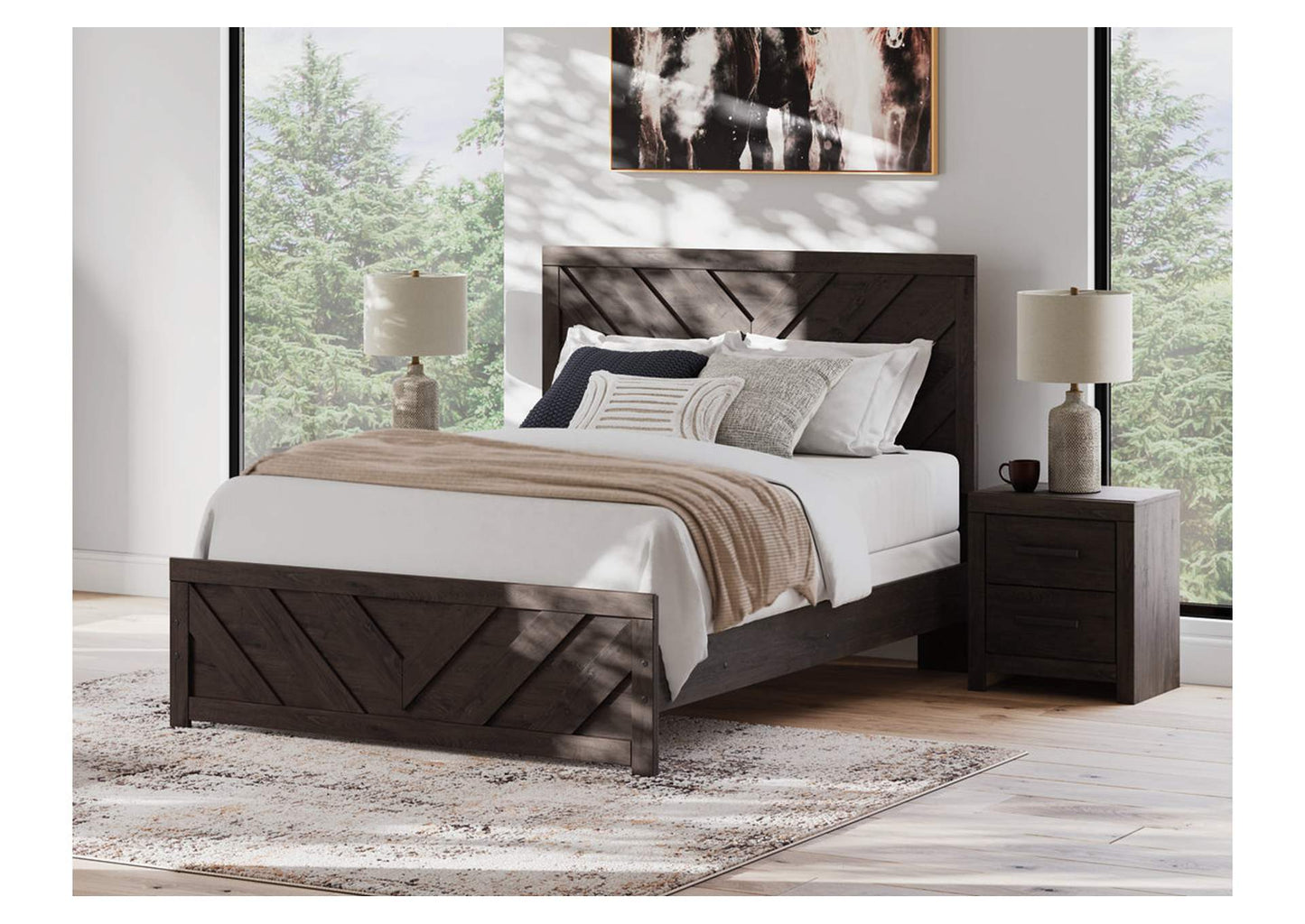 Prendonea Queen Panel Bed