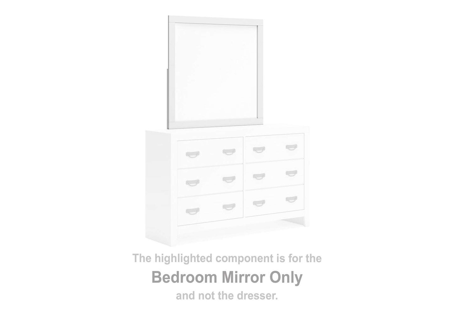 Binterglen Dresser and Mirror