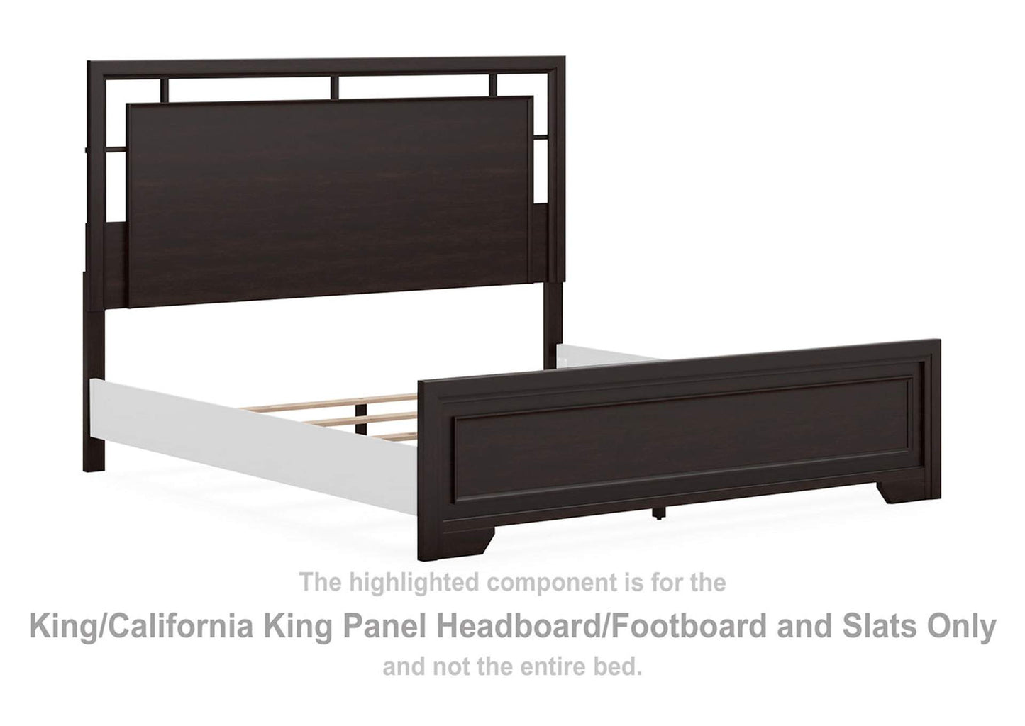 Covetown California King Panel Bed