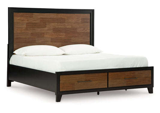 Kraeburn Queen Panel Storage Bed