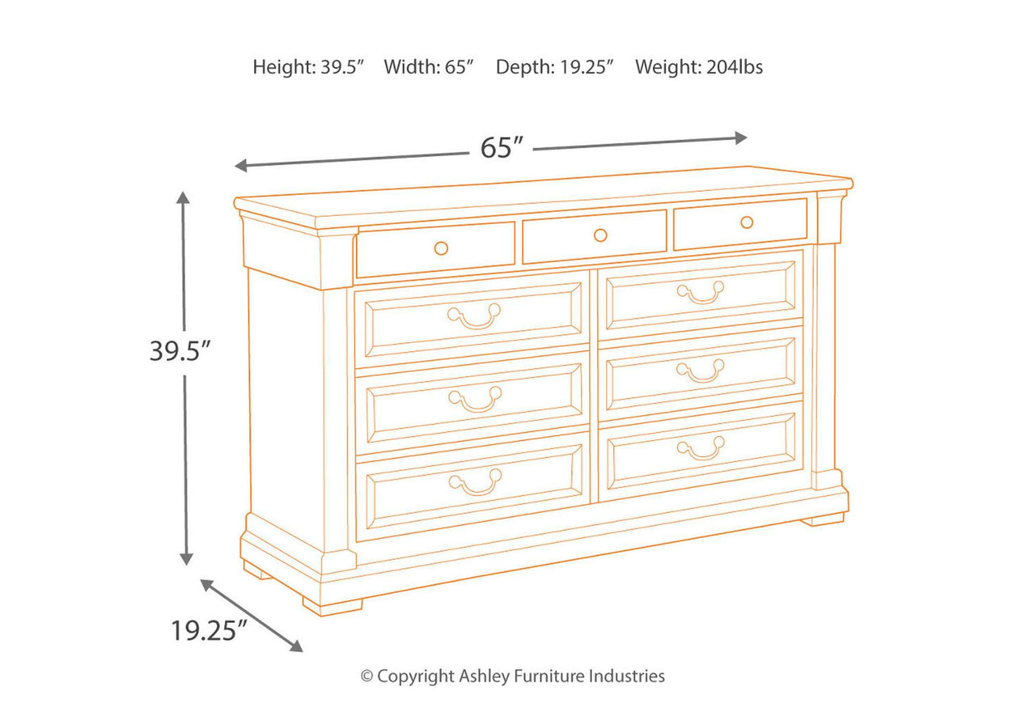 Bolanburg Dresser