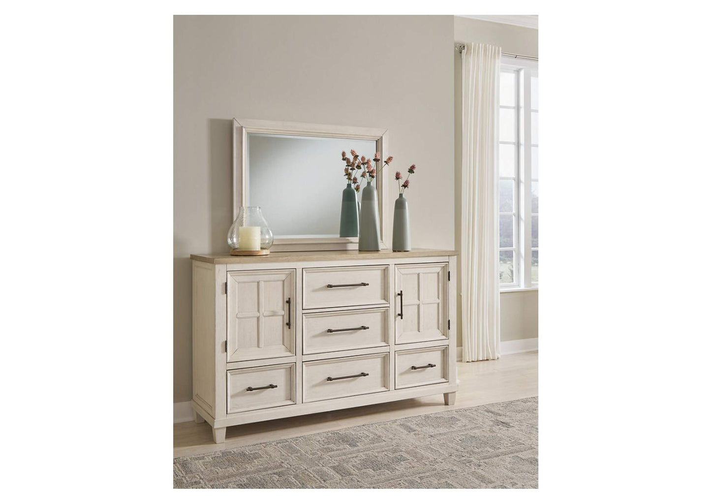 Shaybrock Dresser and Mirror