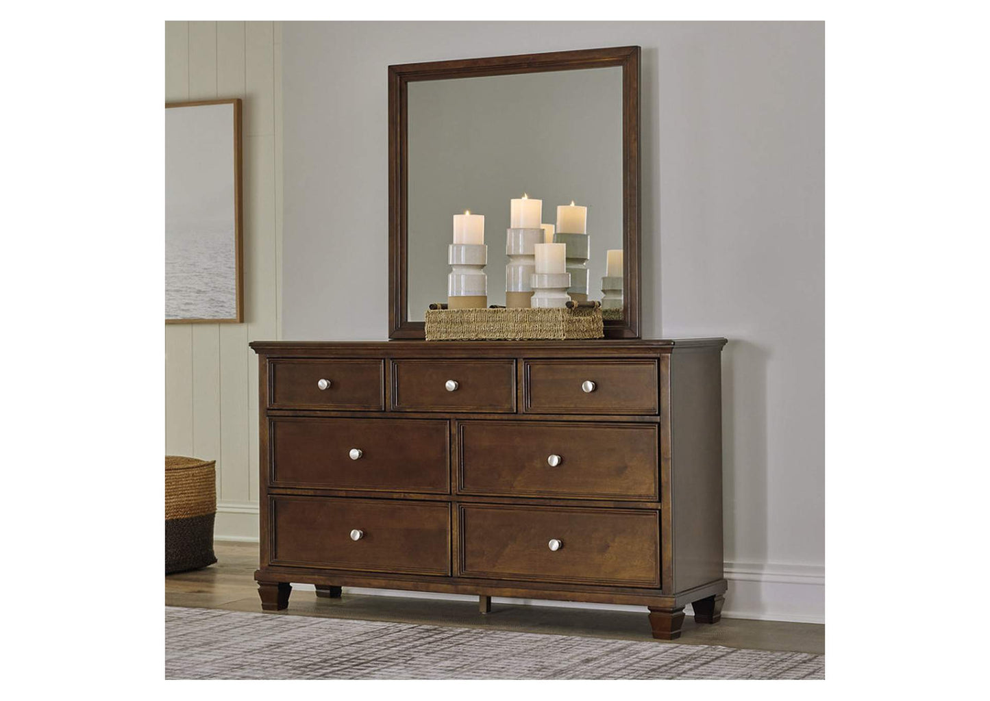 Danabrin Dresser and Mirror