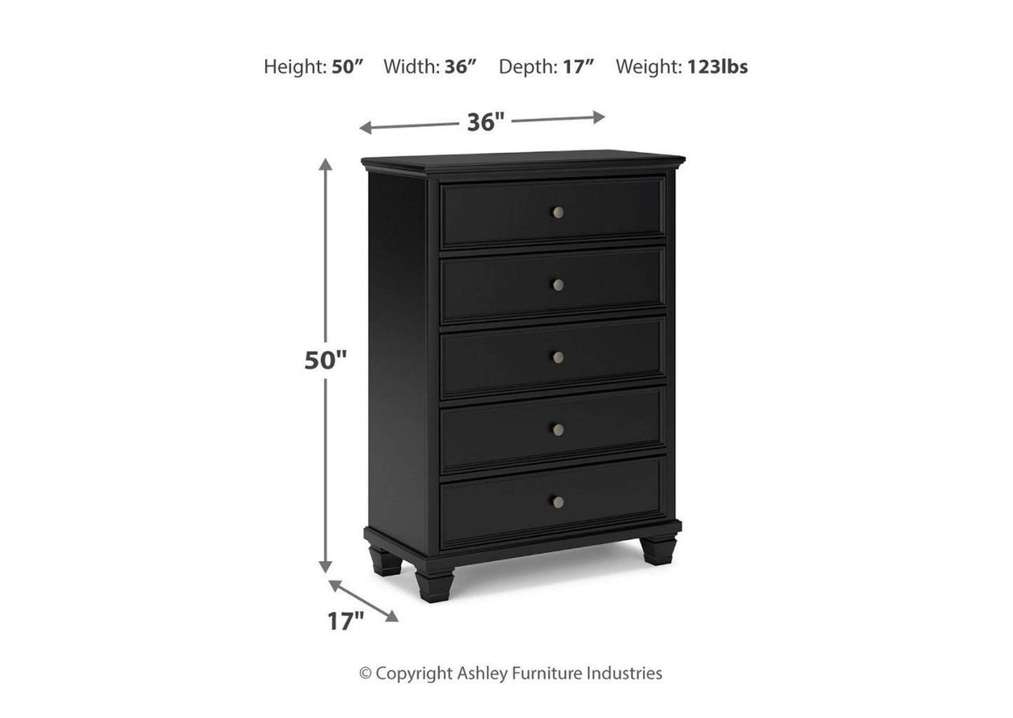 Lanolee Chest of Drawers