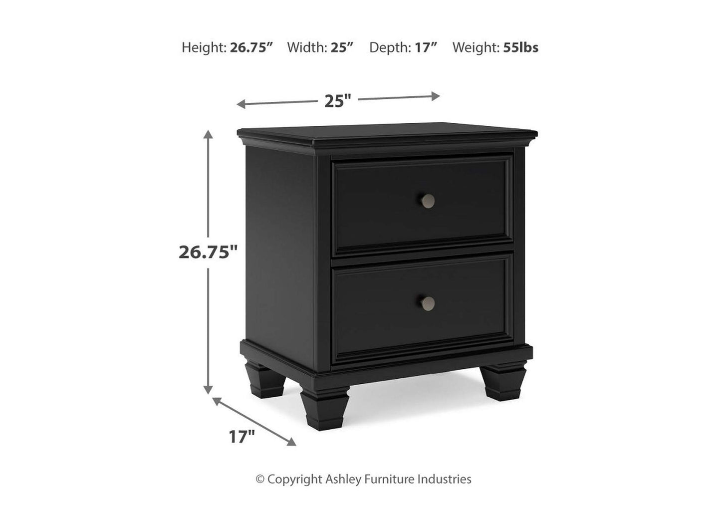 Lanolee Nightstand