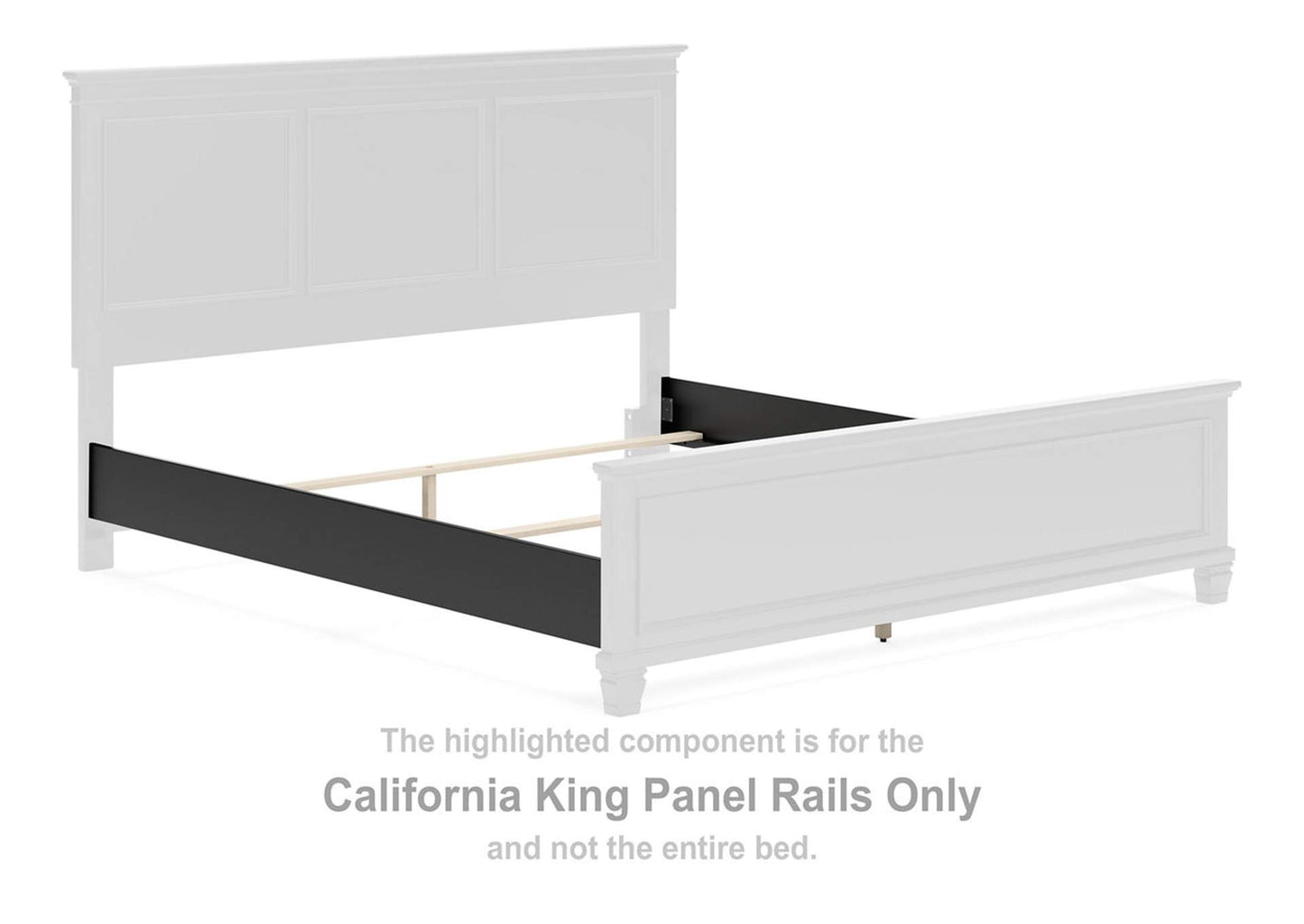 Lanolee California King Panel Bed