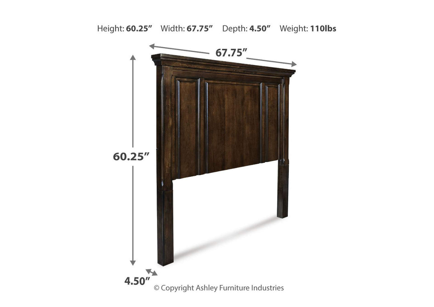 Porter Queen Panel Headboard