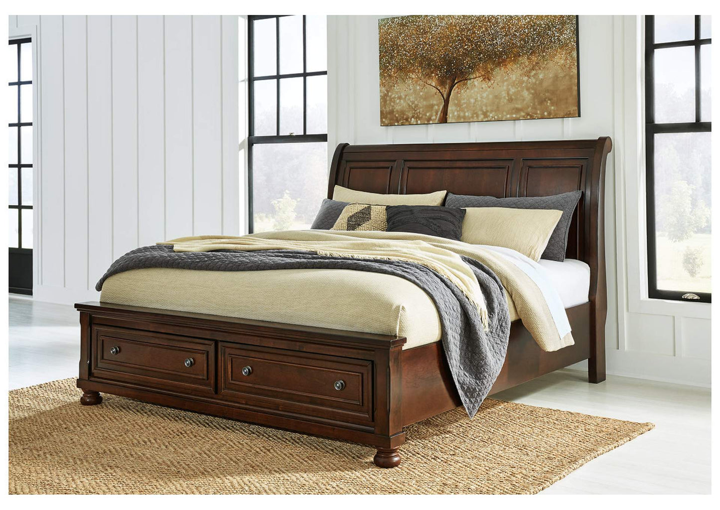 Porter King Sleigh Bed