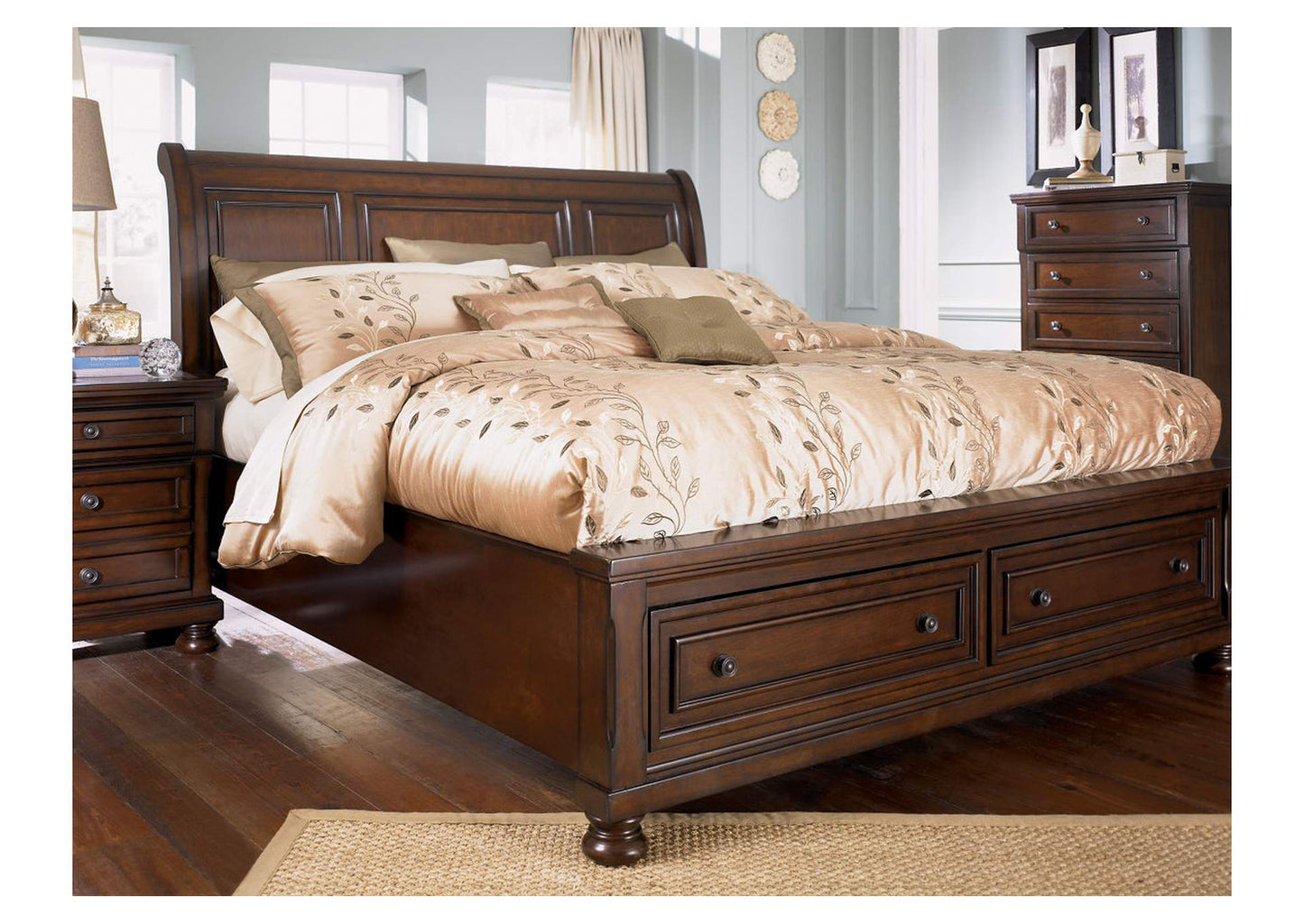 Porter King Sleigh Bed