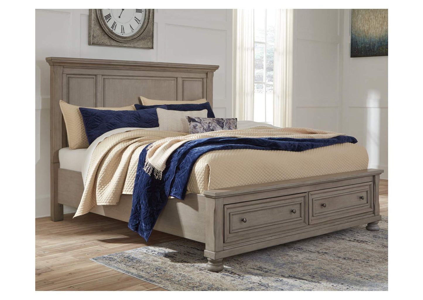 Lettner King Panel Storage Bed