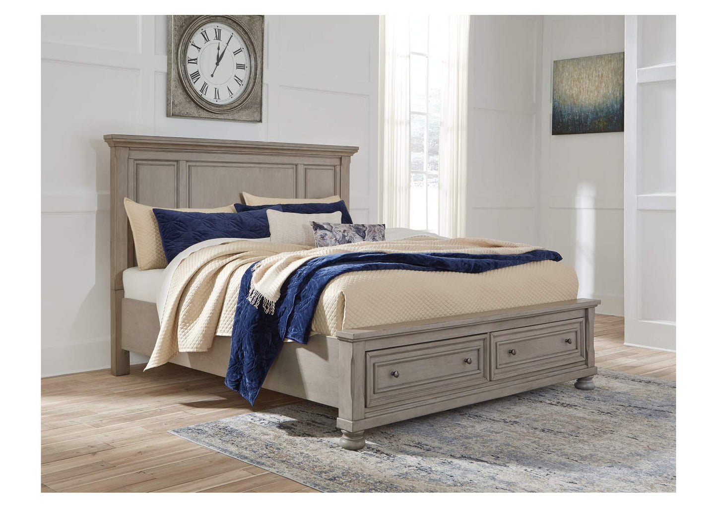 Lettner King Panel Storage Bed