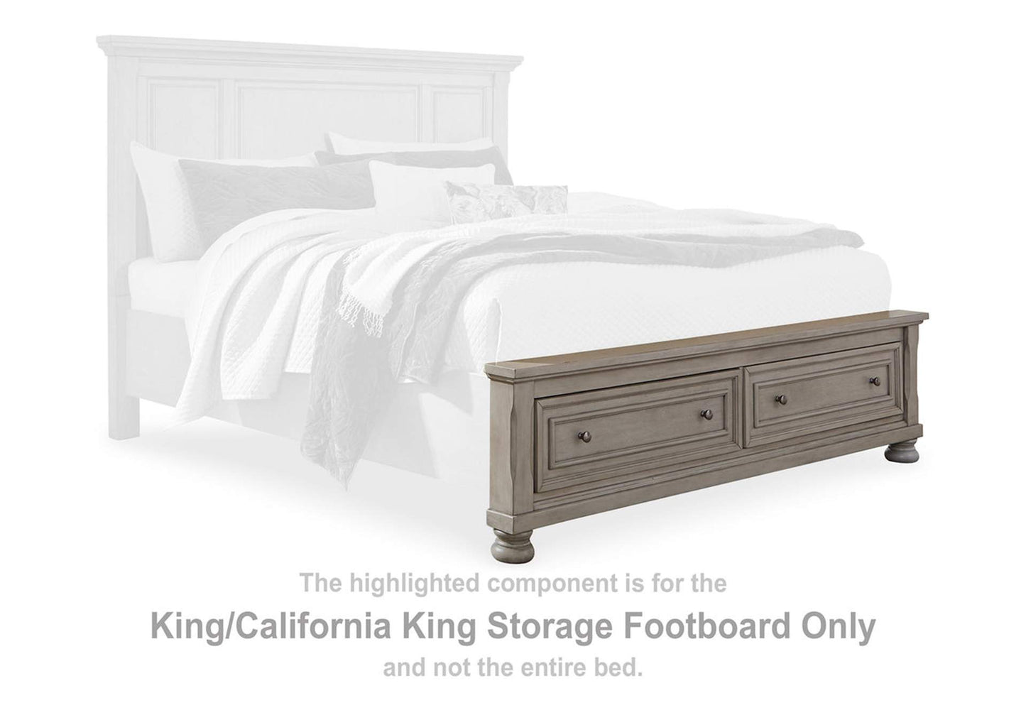 Lettner King Panel Storage Bed