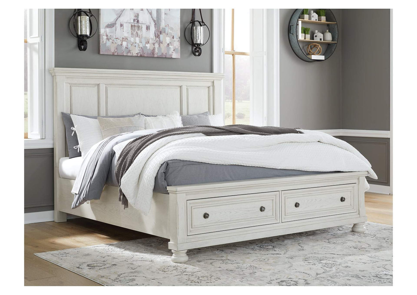 Robbinsdale Queen Panel Storage Bed