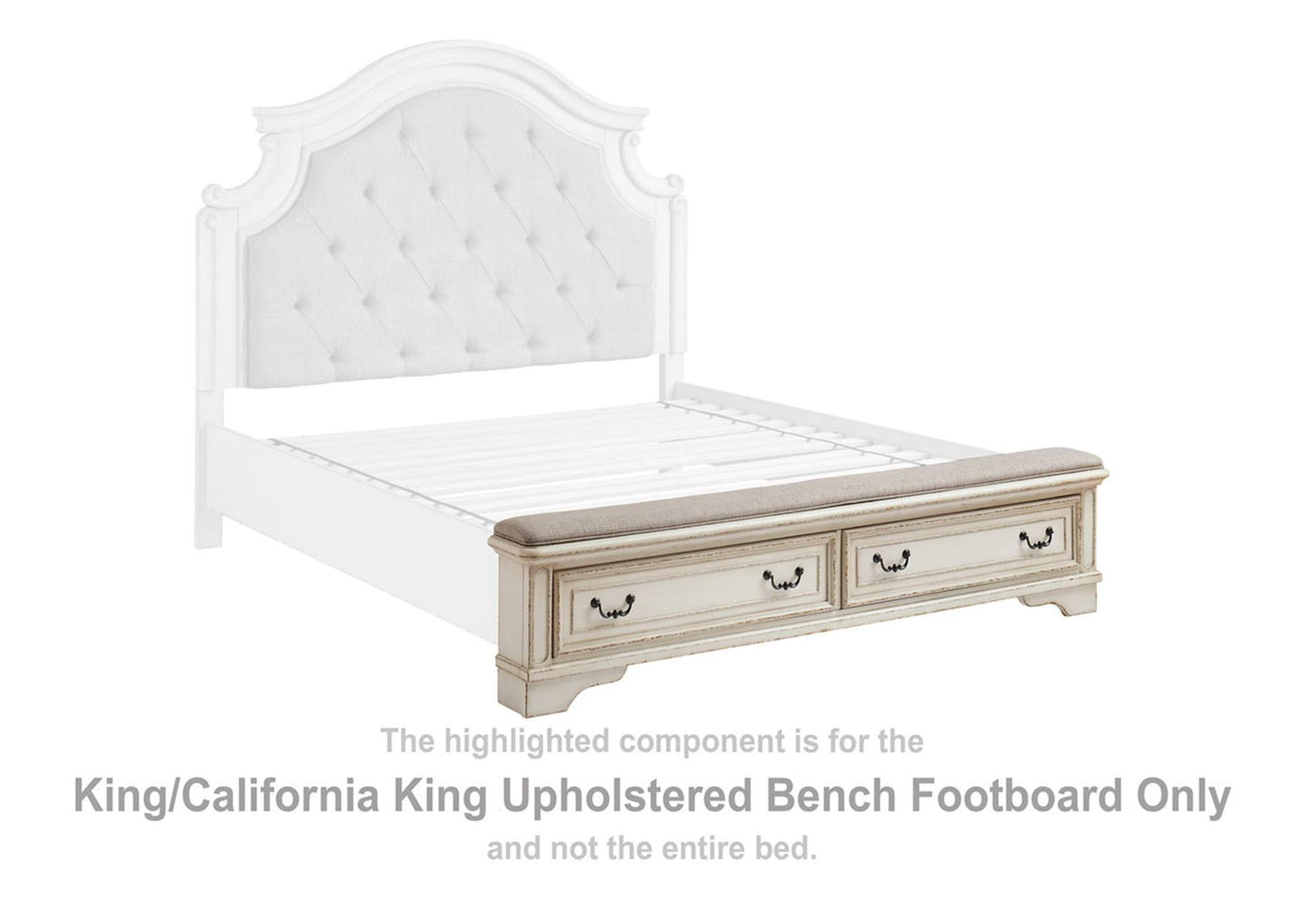 Realyn California King Upholstered Bed