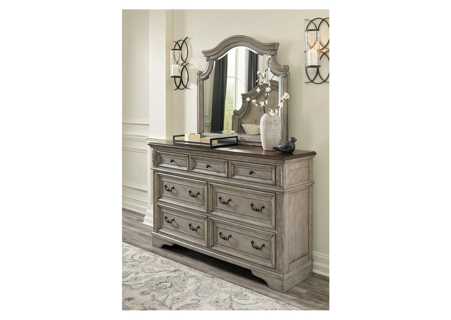 Lodenbay Dresser and Mirror