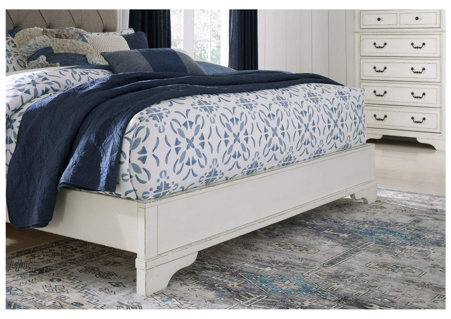 Brollyn California King Upholstered Panel Bed