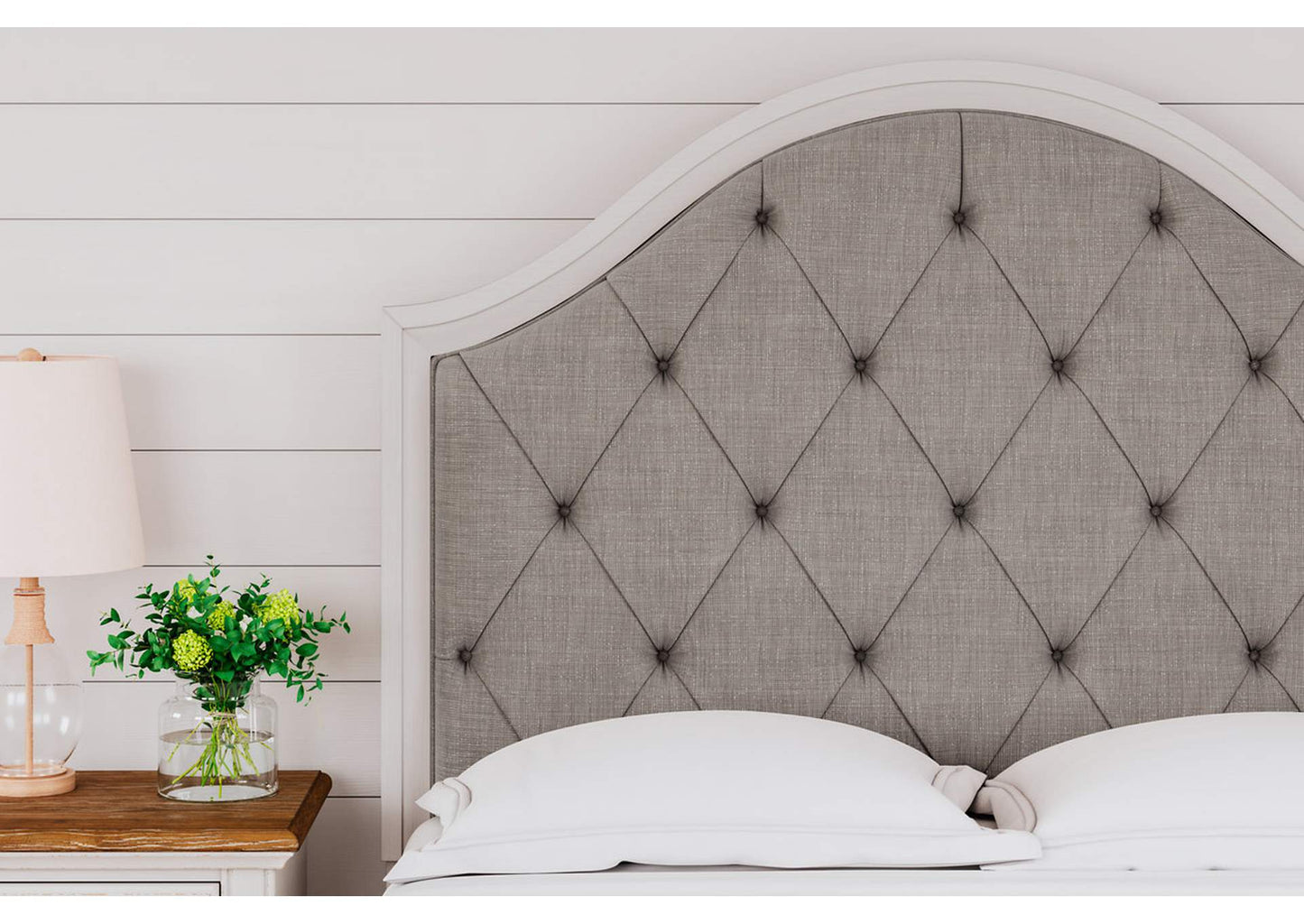 Brollyn Queen Upholstered Panel Headboard