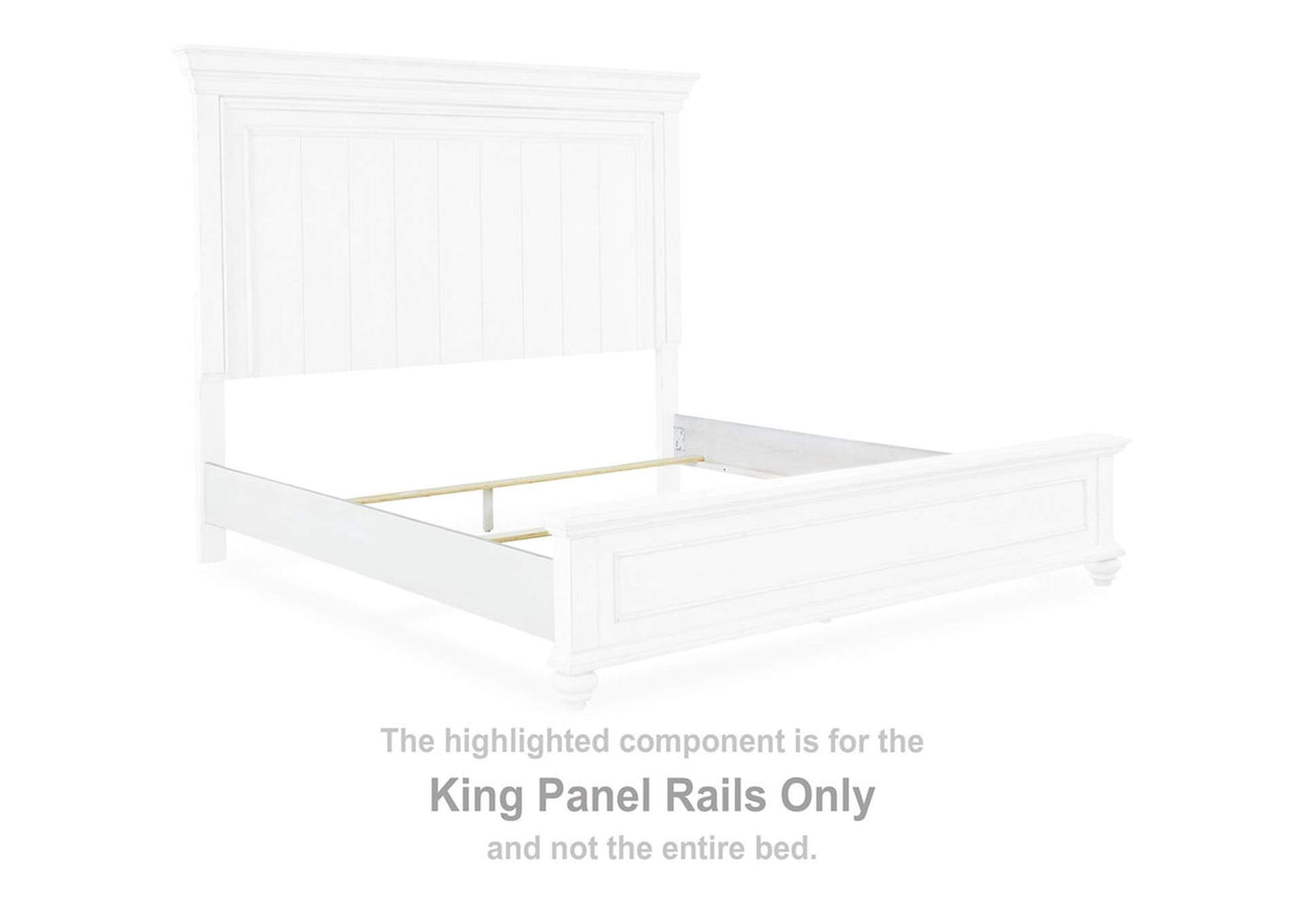 Kanwyn King Panel Bed with Storage Bench