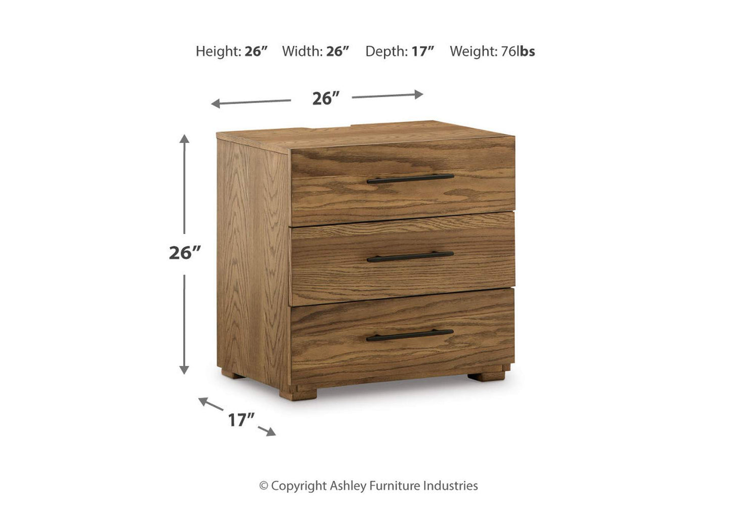 Dakmore Nightstand