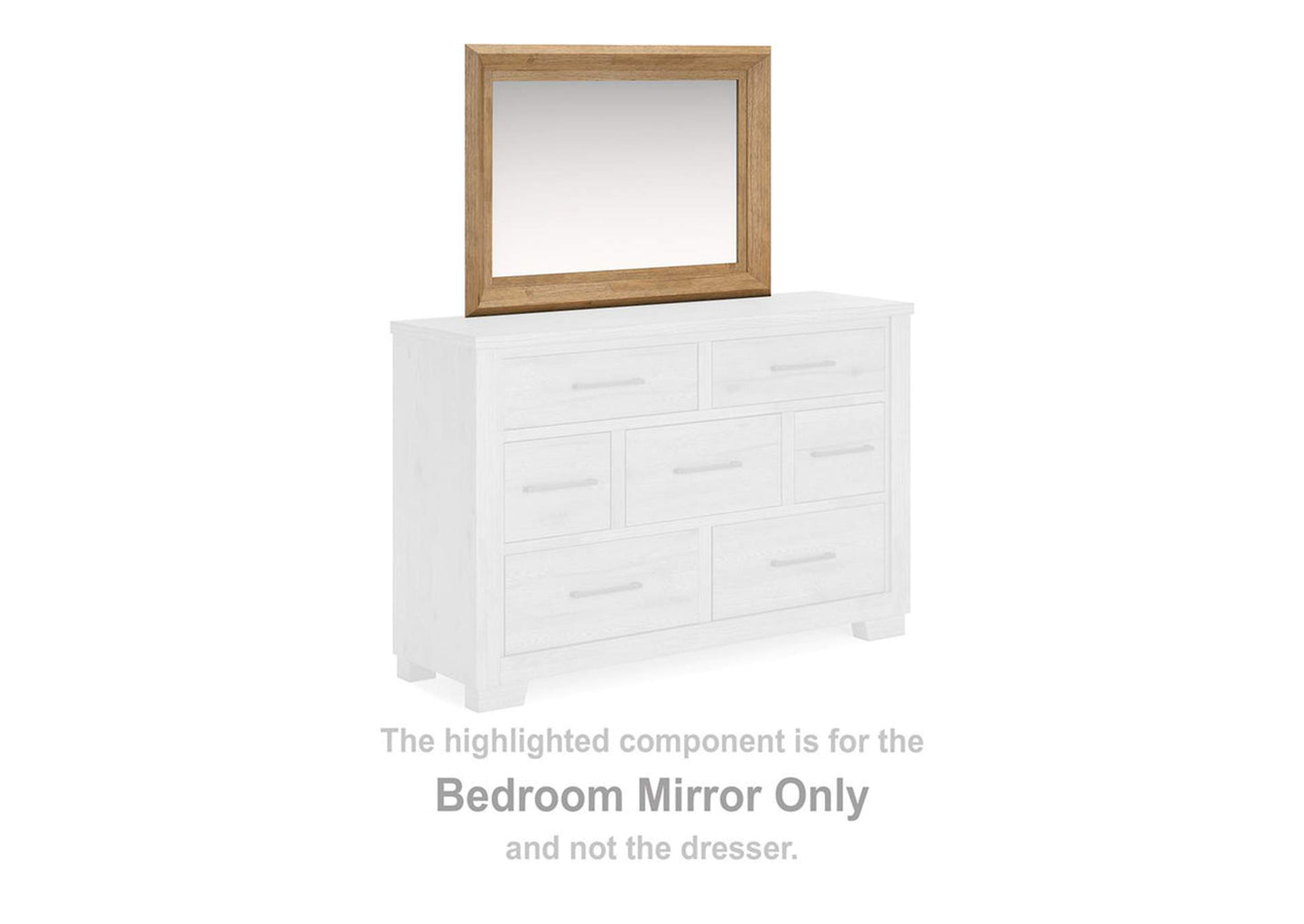 Galliden Dresser and Mirror