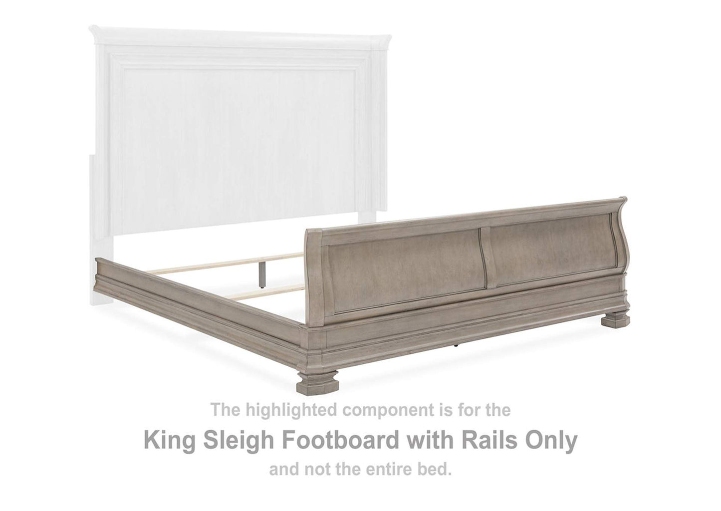 Lexorne King Sleigh Bed