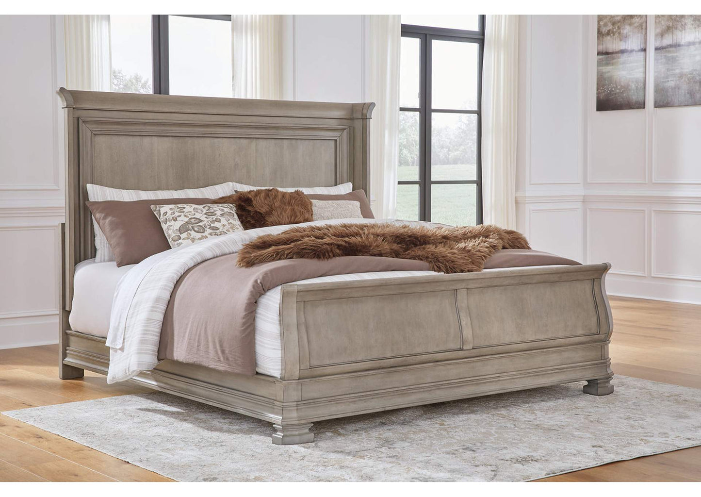 Lexorne King Sleigh Bed