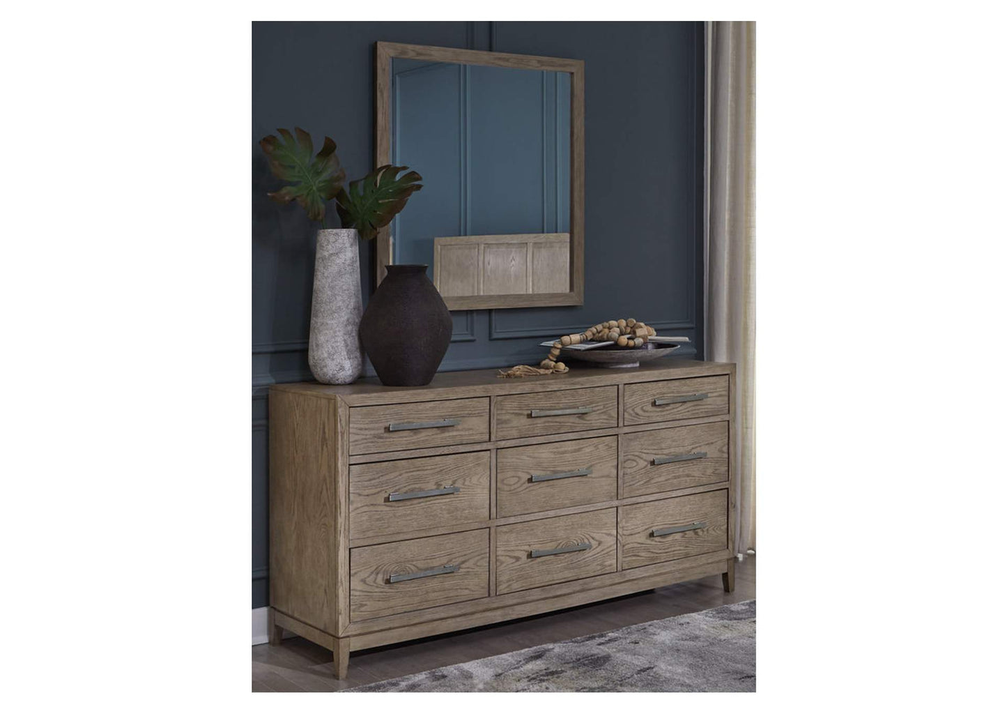 Chrestner Dresser and Mirror