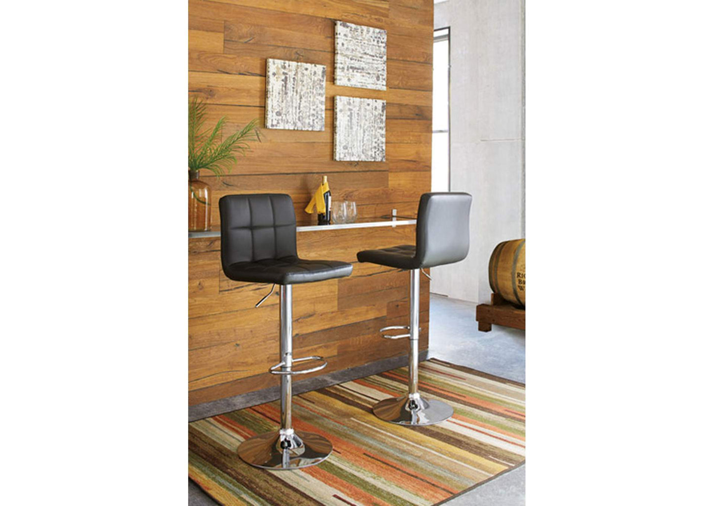 Bellatier Adjustable Height Bar Stool