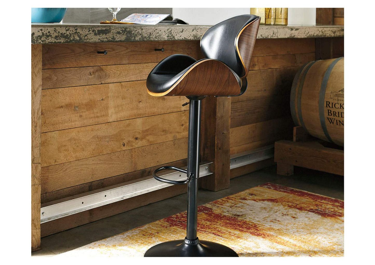 Bellatier Adjustable Height Bar Stool