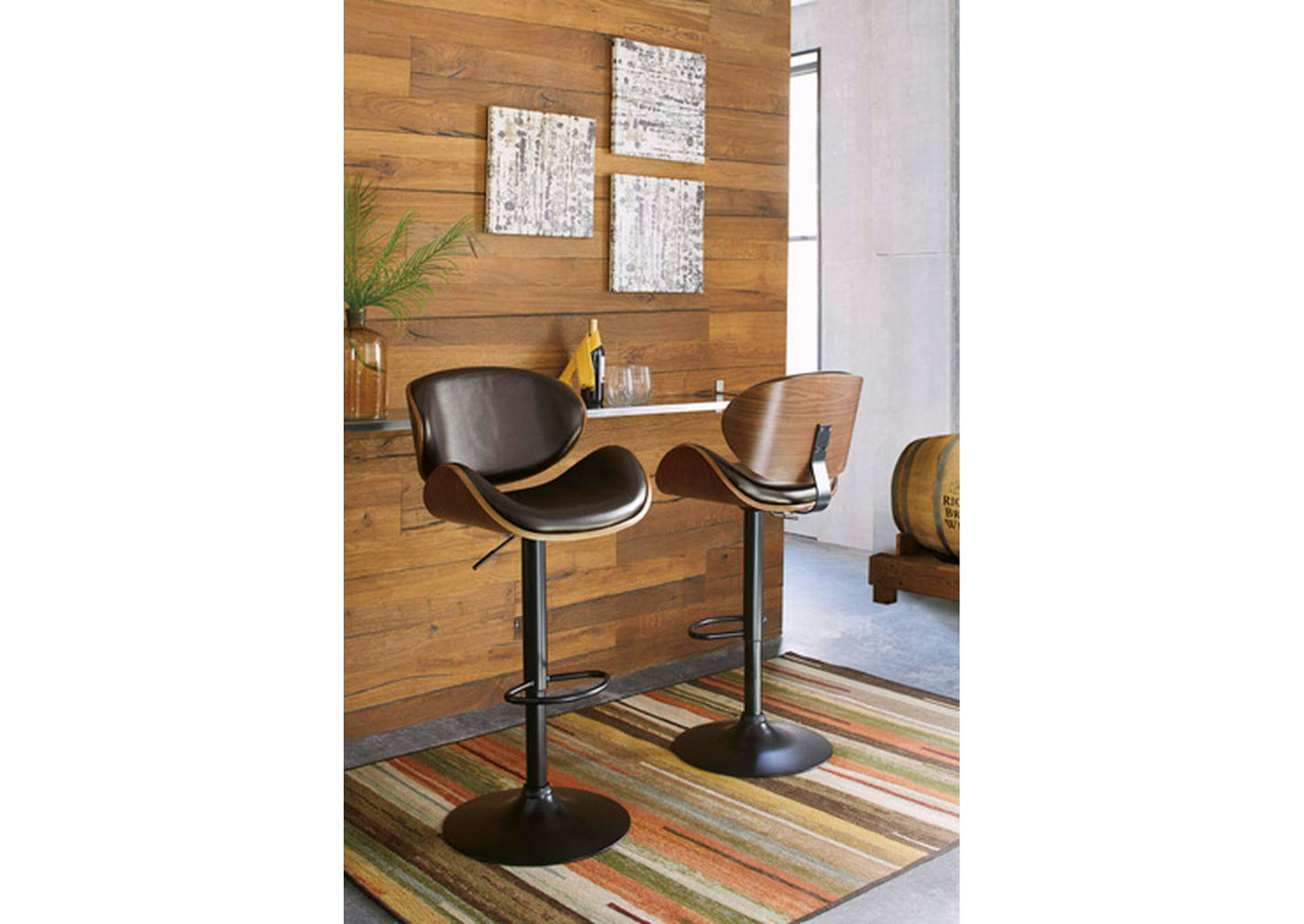 Bellatier Adjustable Height Bar Stool