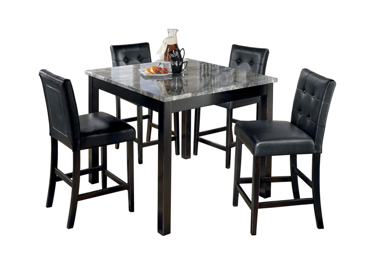 Maysville Counter Height Dining Table and Bar Stools (Set of 5)