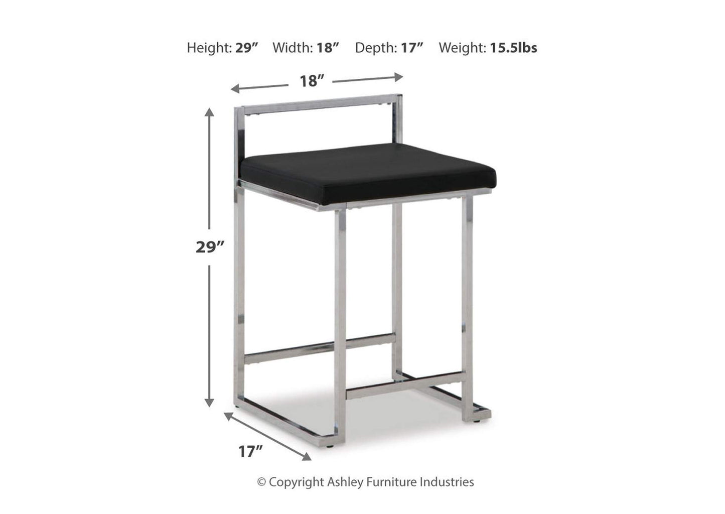 Madanere Counter Height Bar Stool