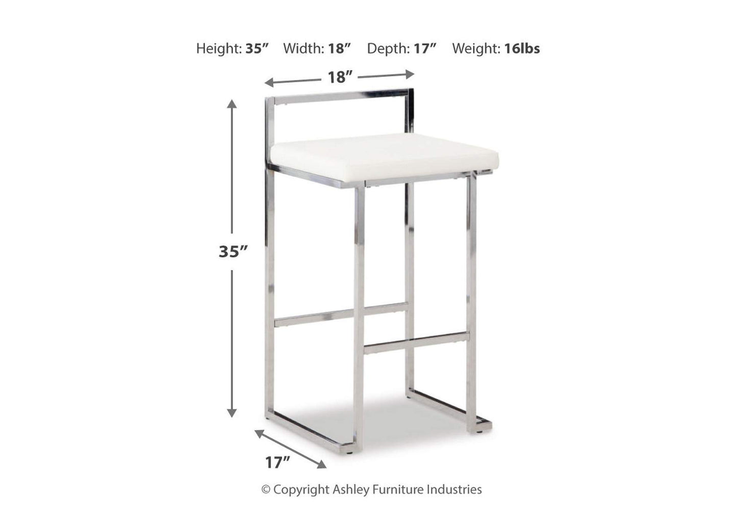 Madanere Bar Height Bar Stool