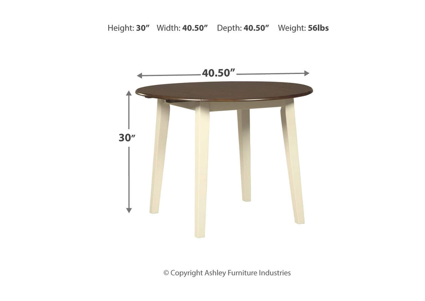 Woodanville Dining Drop Leaf Table