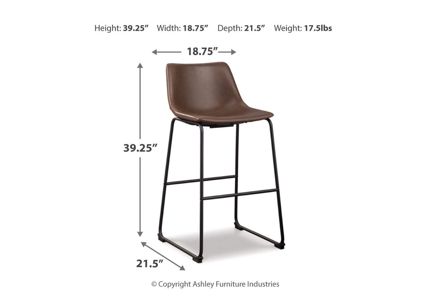 Centiar Pub Height Bar Stool