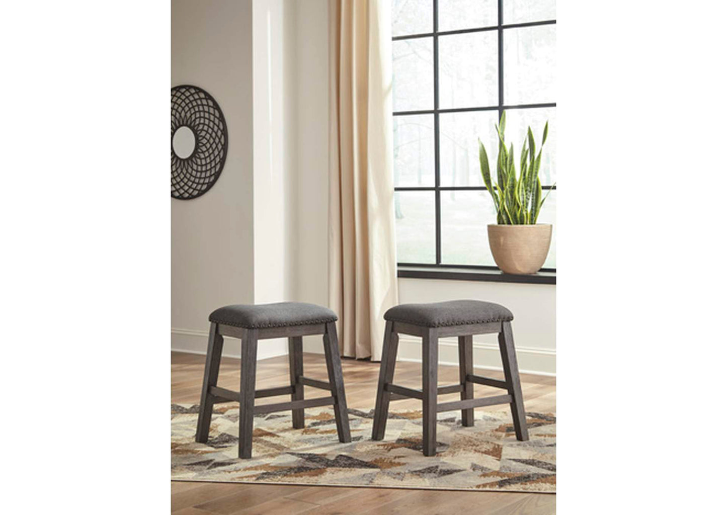 Caitbrook Counter Height Upholstered Bar Stool