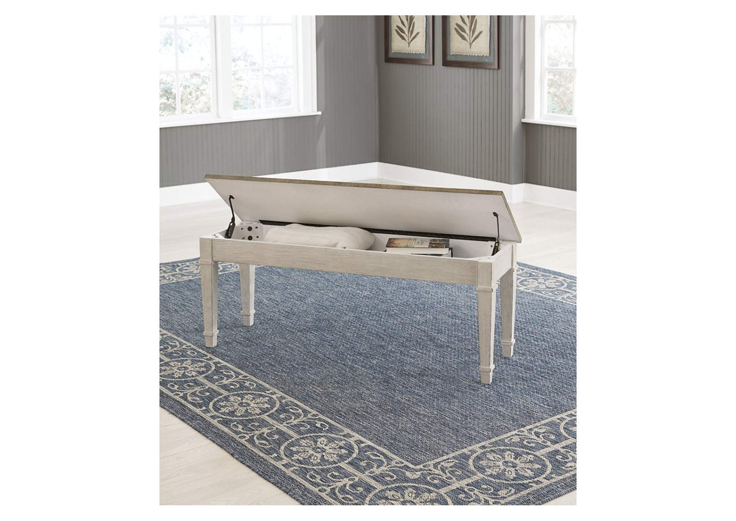 Skempton Storage Bench