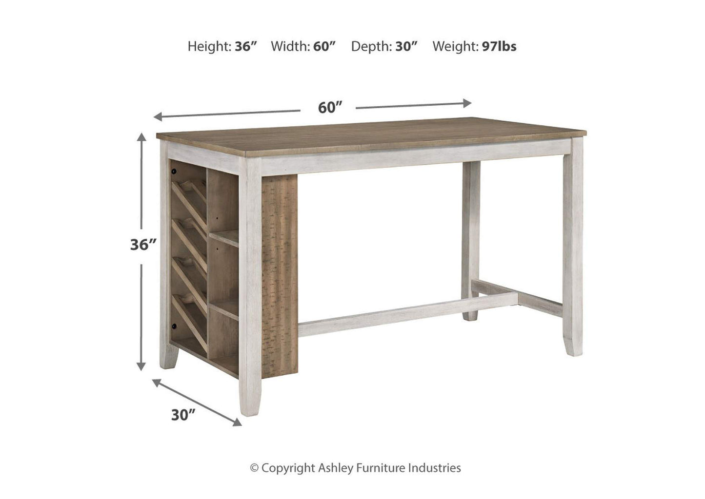 Skempton Counter Height Dining Table