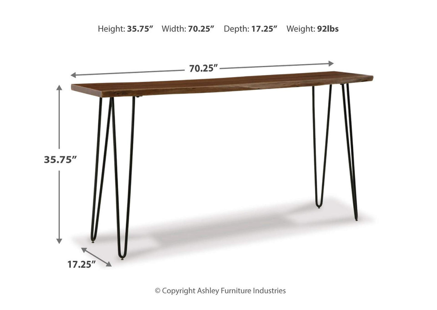 Wilinruck Counter Height Dining Table