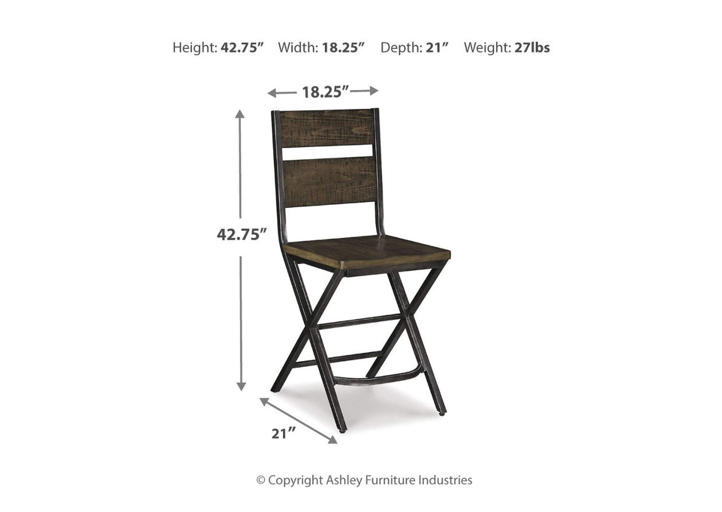 Kavara Counter Height Bar Stool